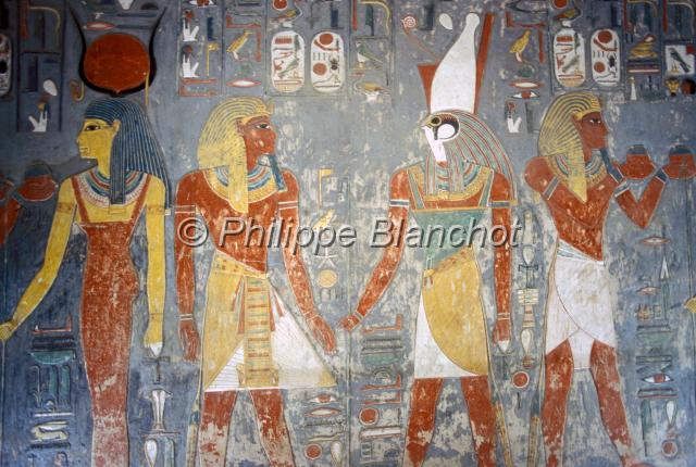 egypte 06.JPG - Tombe de Ramsès III, Vallée des RoisLouxor, Egypte
